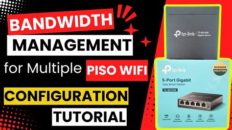 Piso Wifi Single ISP Bandwidth Management with .
